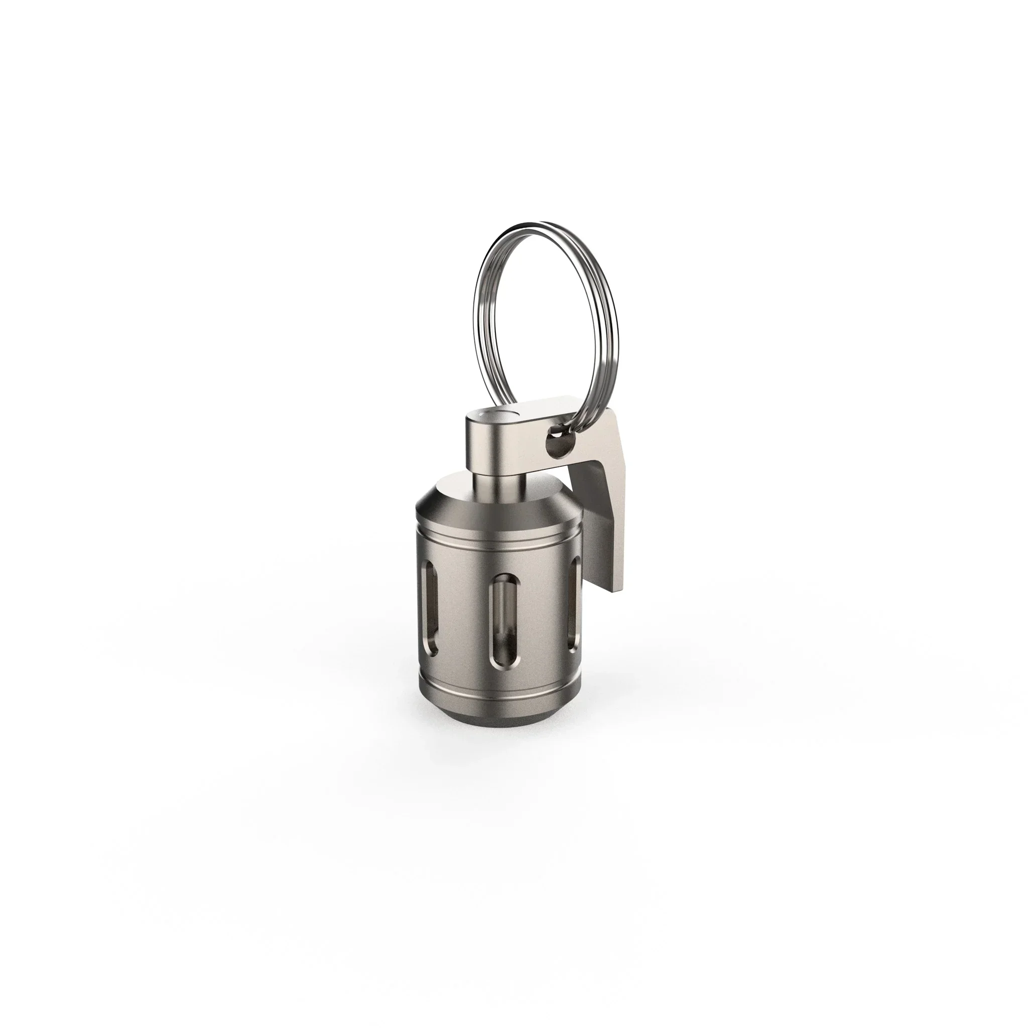 Titanium Grenade Keychain Glow Fob V2 - Image 3