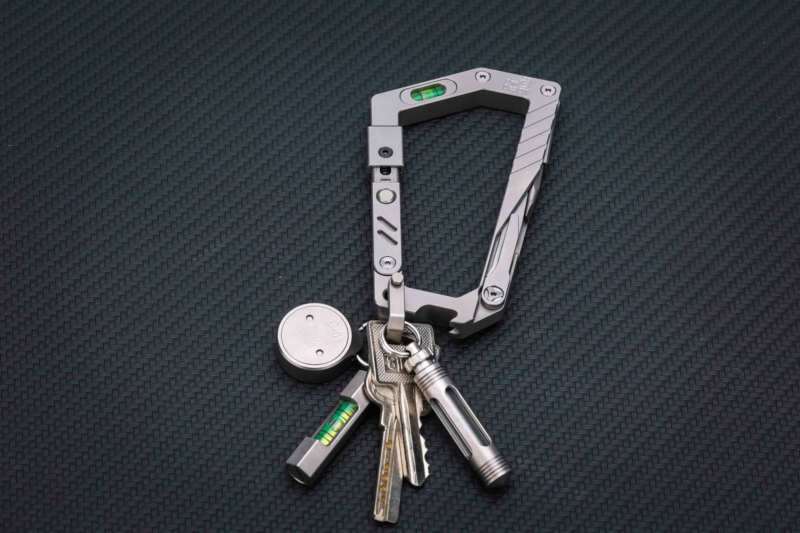 Titanium Keychain Glow Fob - Image 4